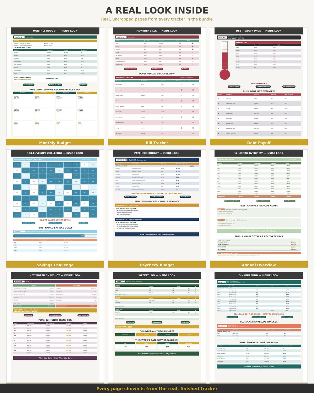 9-in-1 Budget & Finance Bundle photo 6