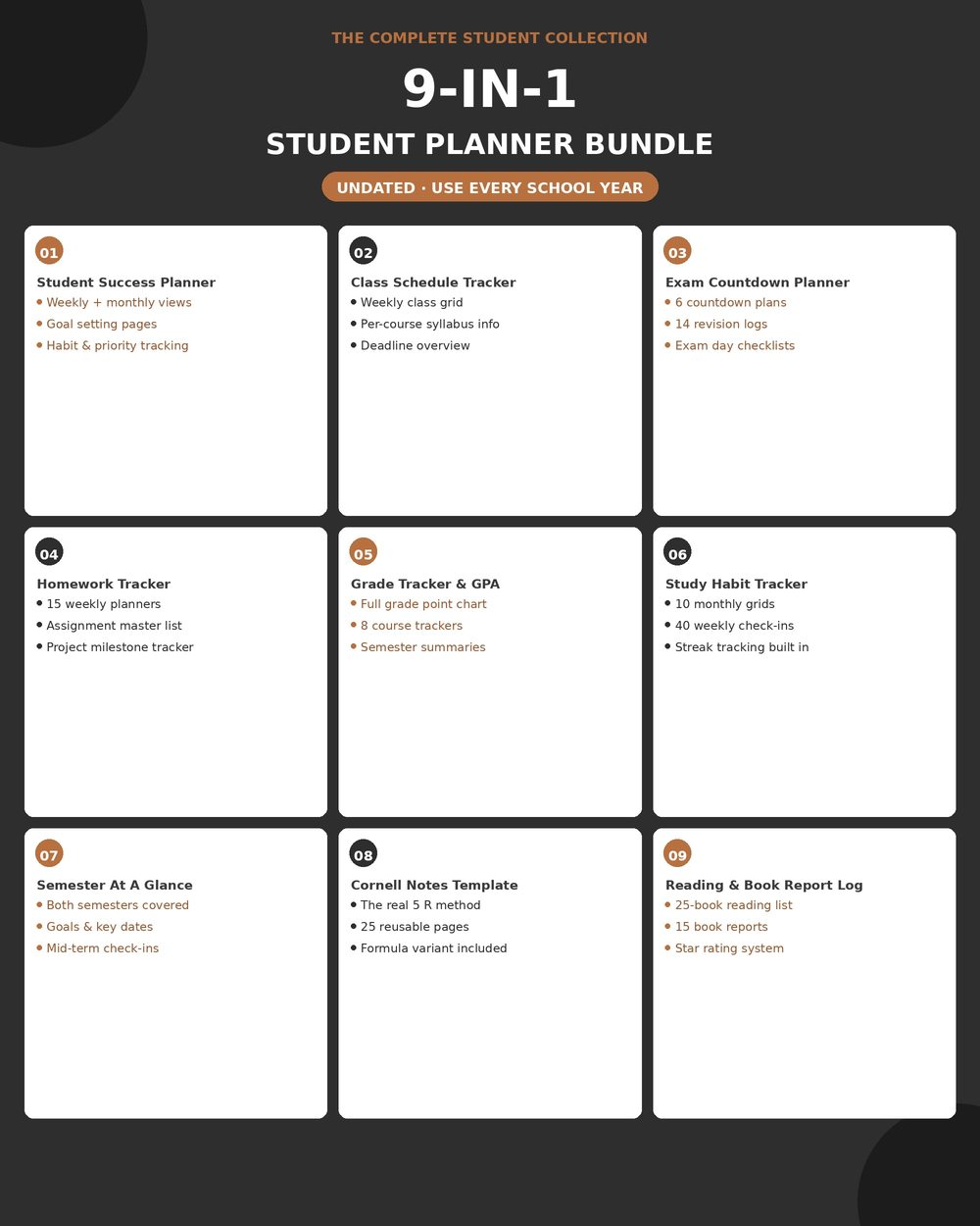 9-in-1 Student Bundle