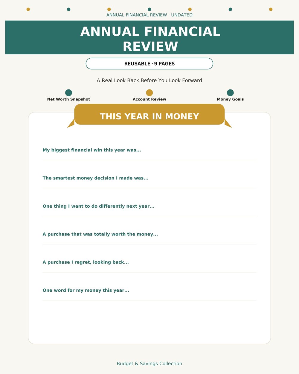 Annual Financial Review