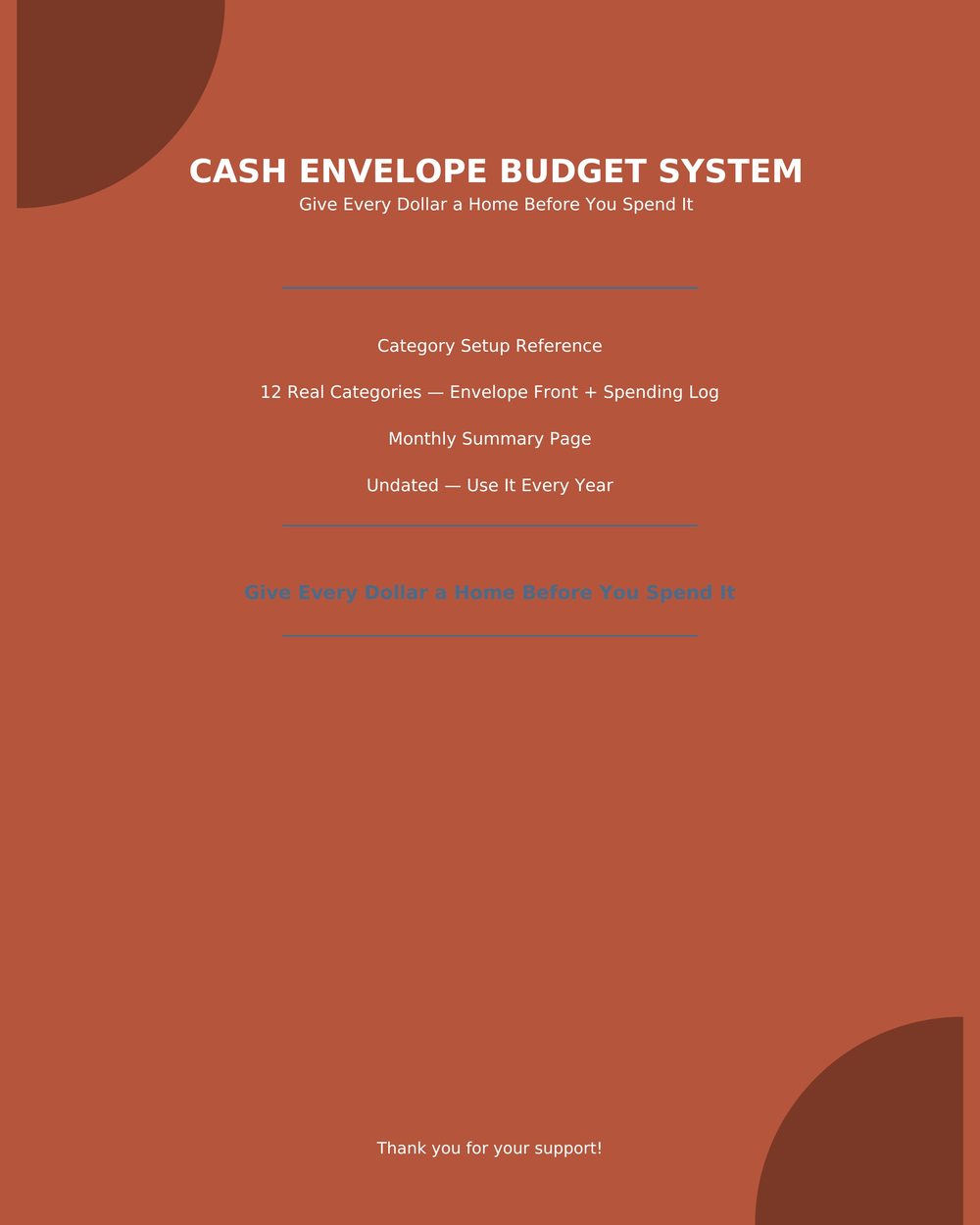 Cash Envelope Budget System photo 7