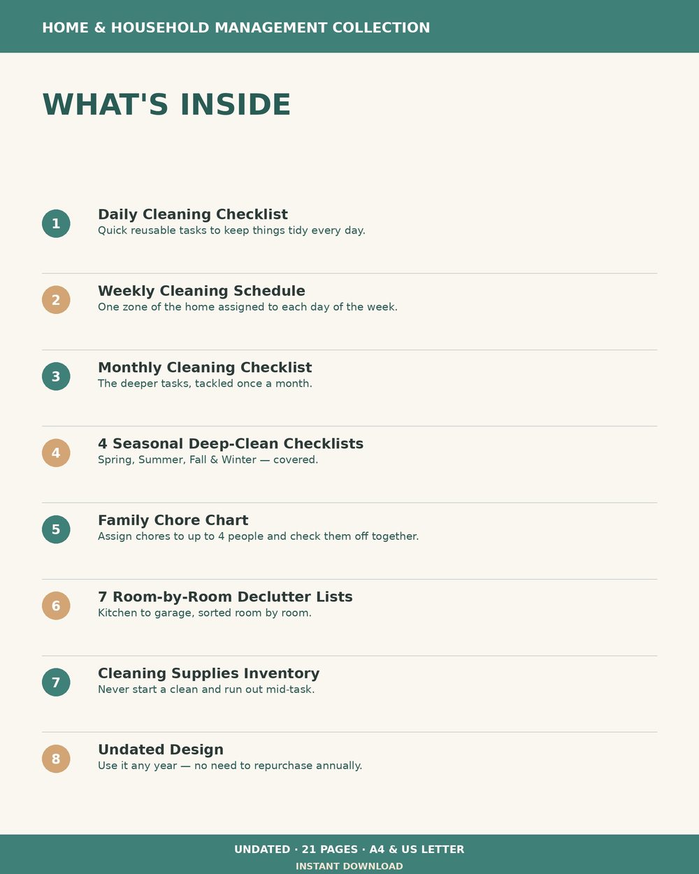 Cleaning Schedule & Chore Tracker photo 2