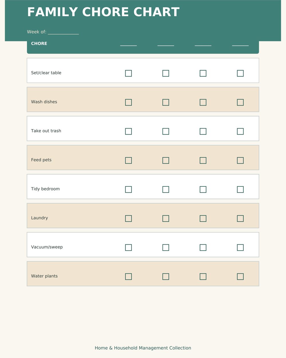 Cleaning Schedule & Chore Tracker photo 4