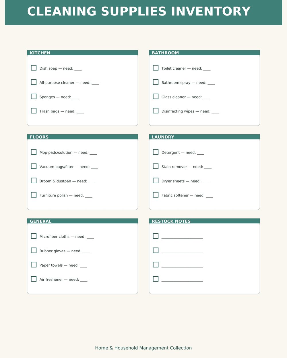 Cleaning Schedule & Chore Tracker photo 5