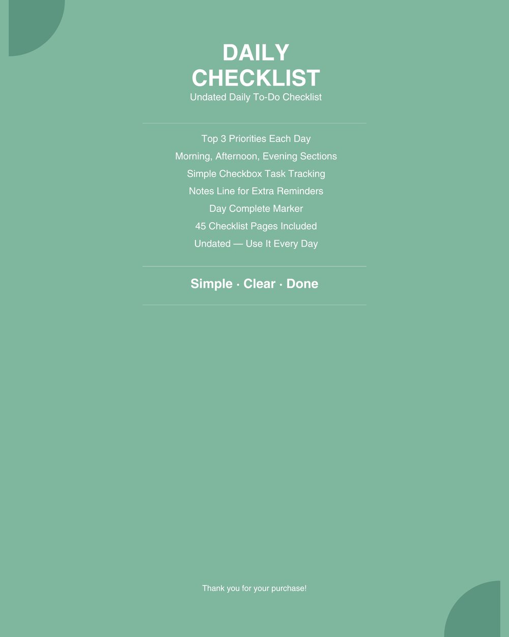 Daily To-Do Checklist photo 5