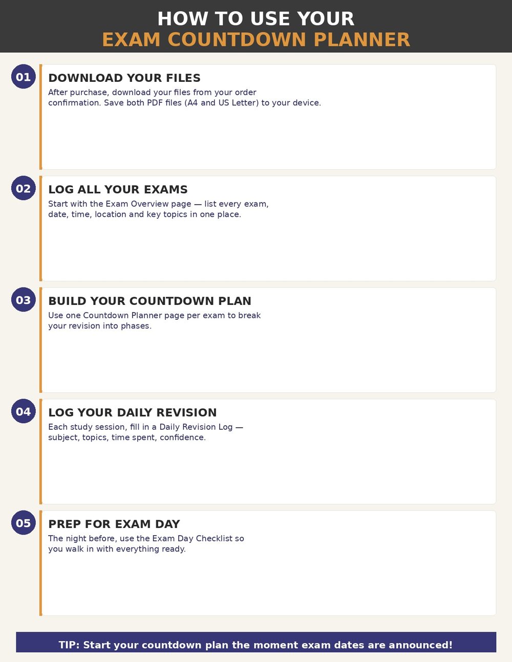 Exam Countdown Planner photo 7