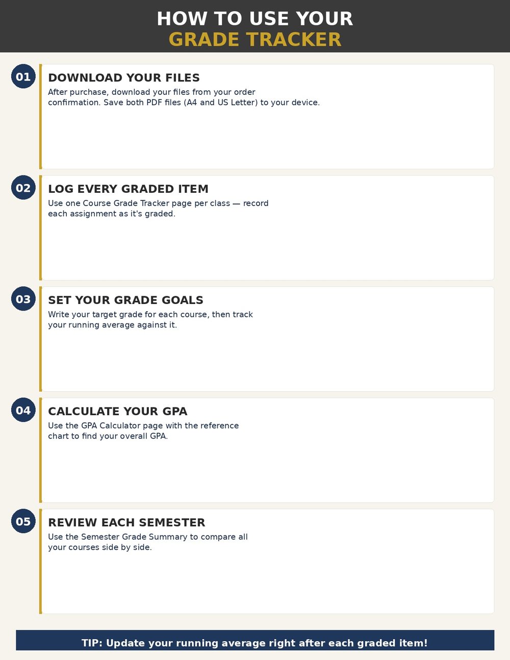 Grade Tracker & GPA Calculator Tracker photo 7