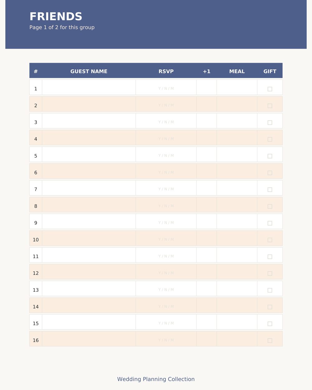 Guest List & RSVP Tracker photo 5
