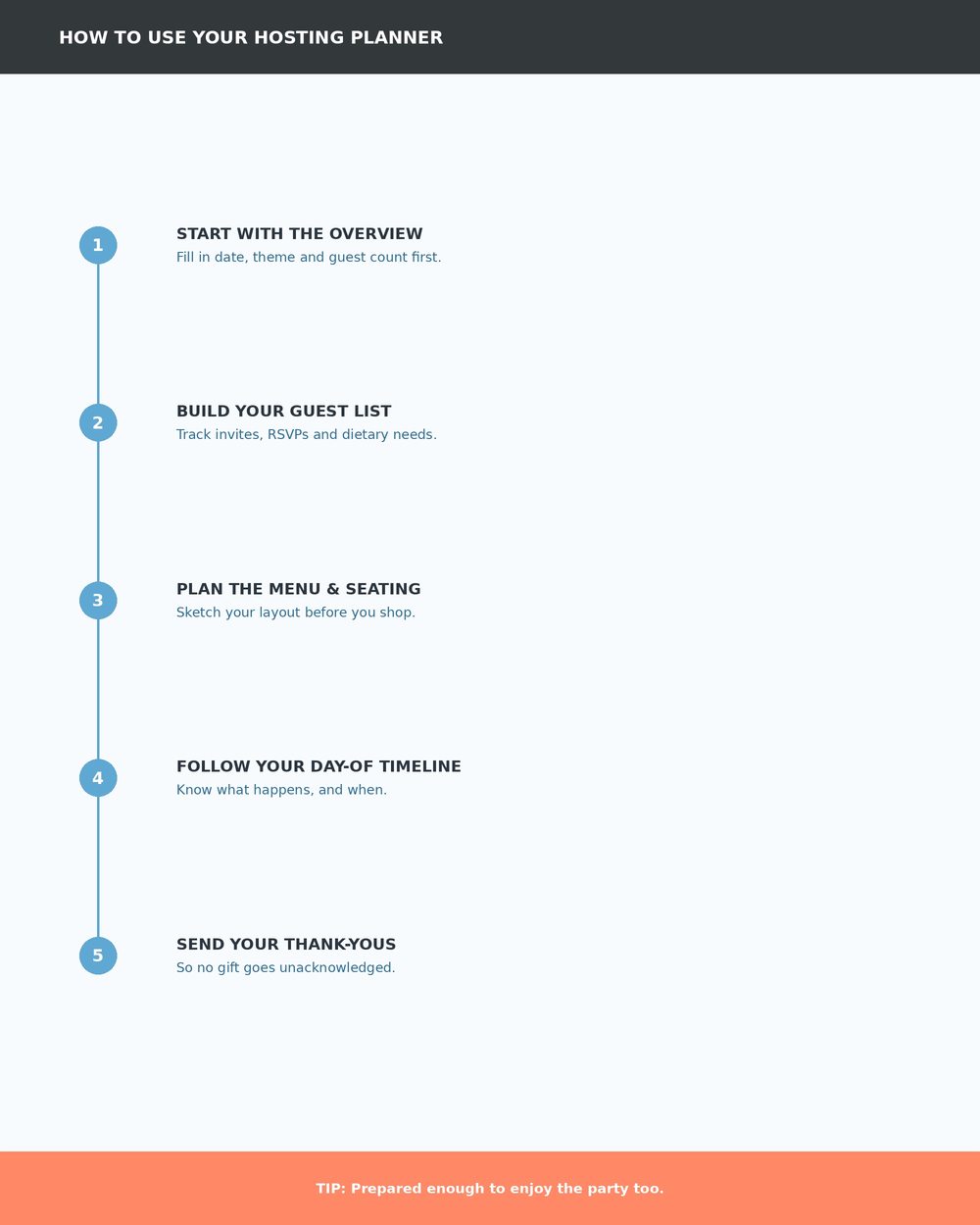 Holiday & Guest Hosting Planner photo 10