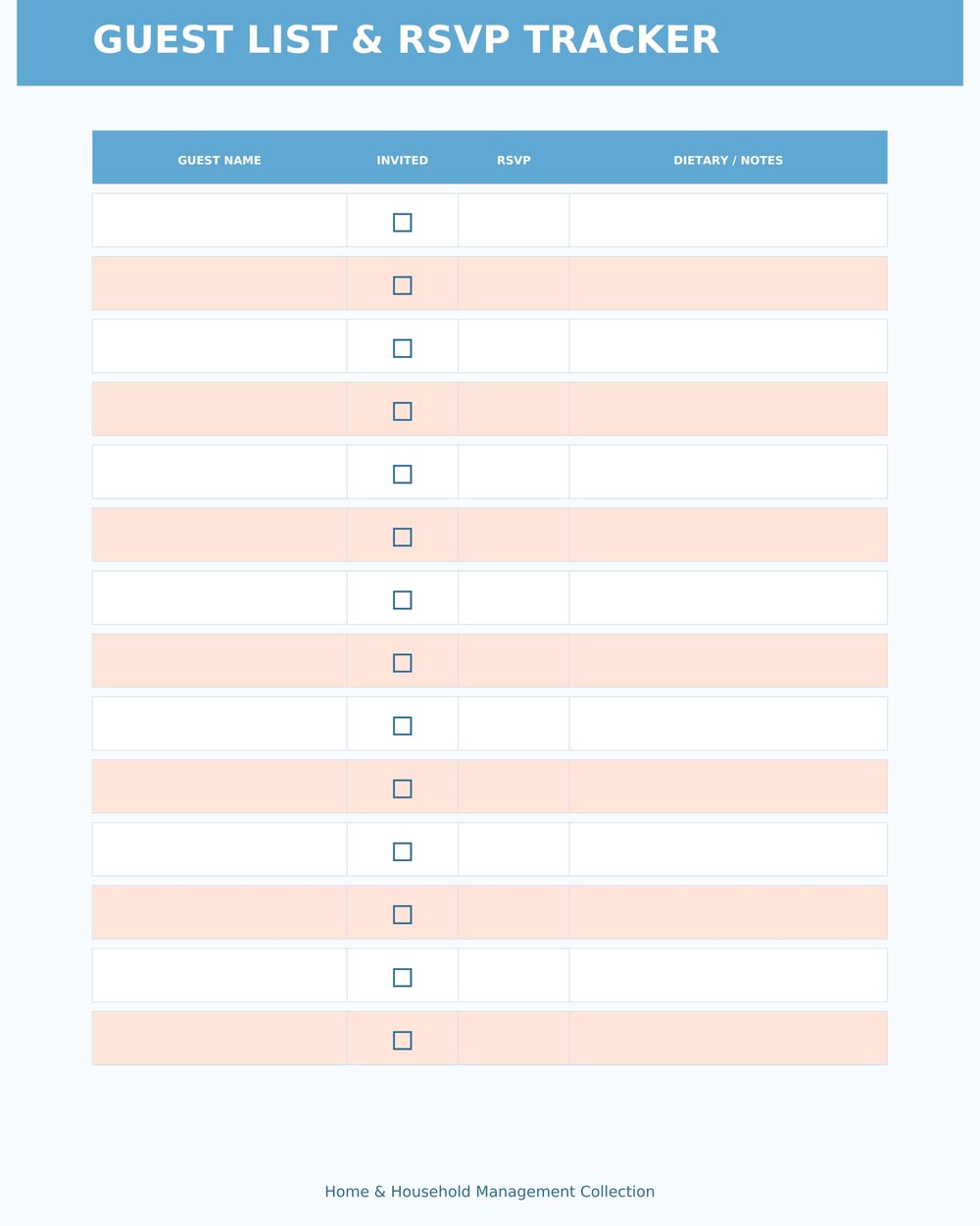 Holiday & Guest Hosting Planner photo 3