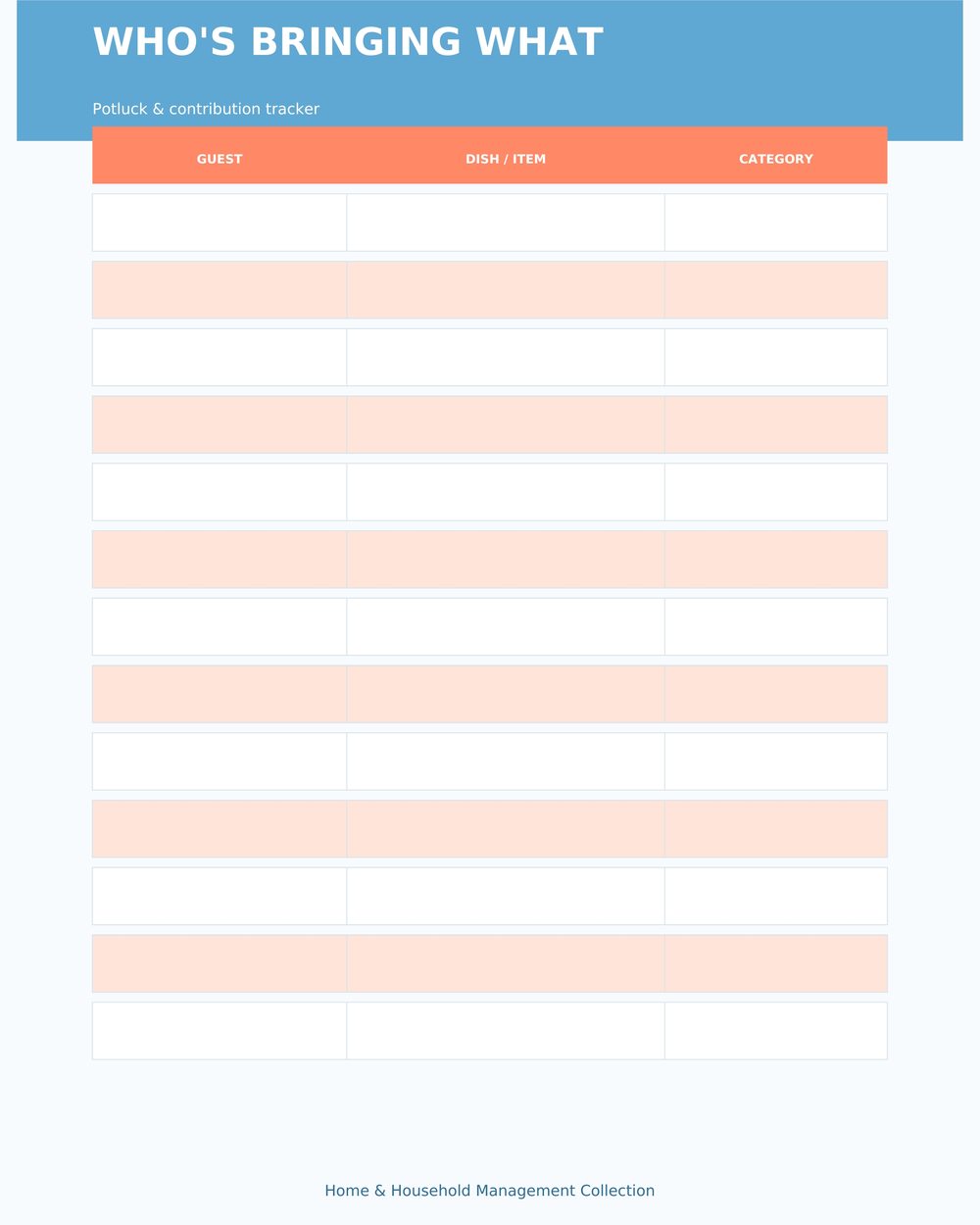Holiday & Guest Hosting Planner photo 6