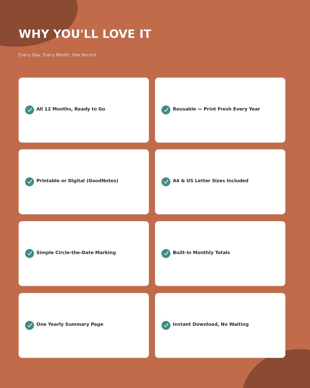 Homeschool Attendance Tracker photo 7