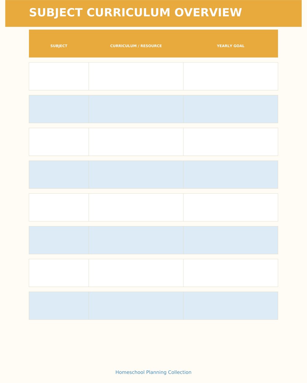 Homeschool Lesson Planner photo 3