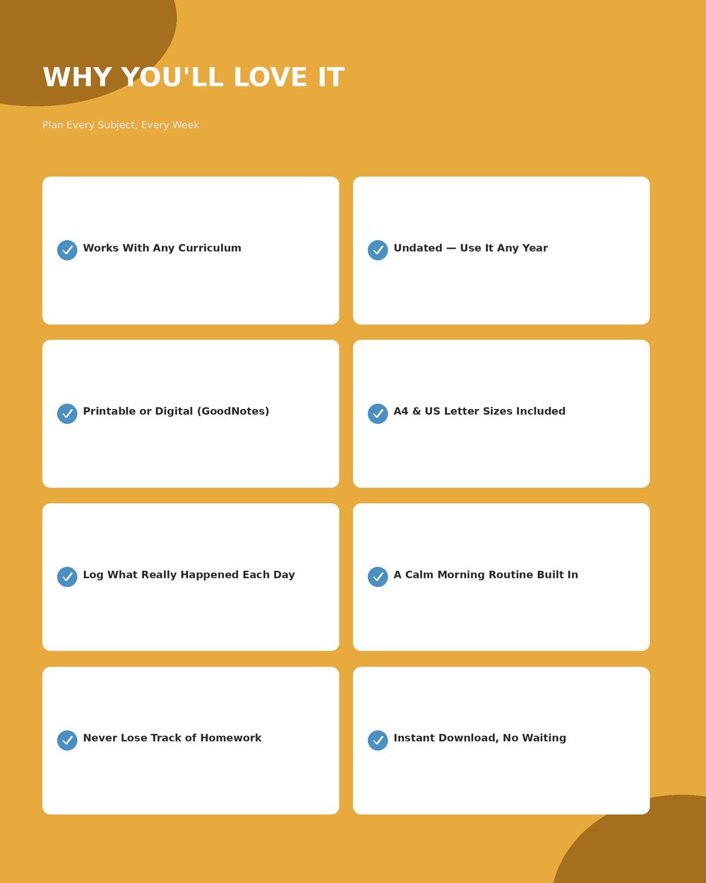 Homeschool Lesson Planner photo 8