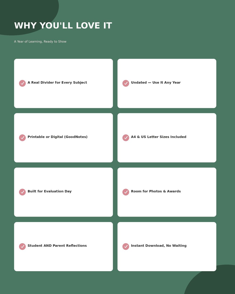 Homeschool Portfolio Organizer photo 10