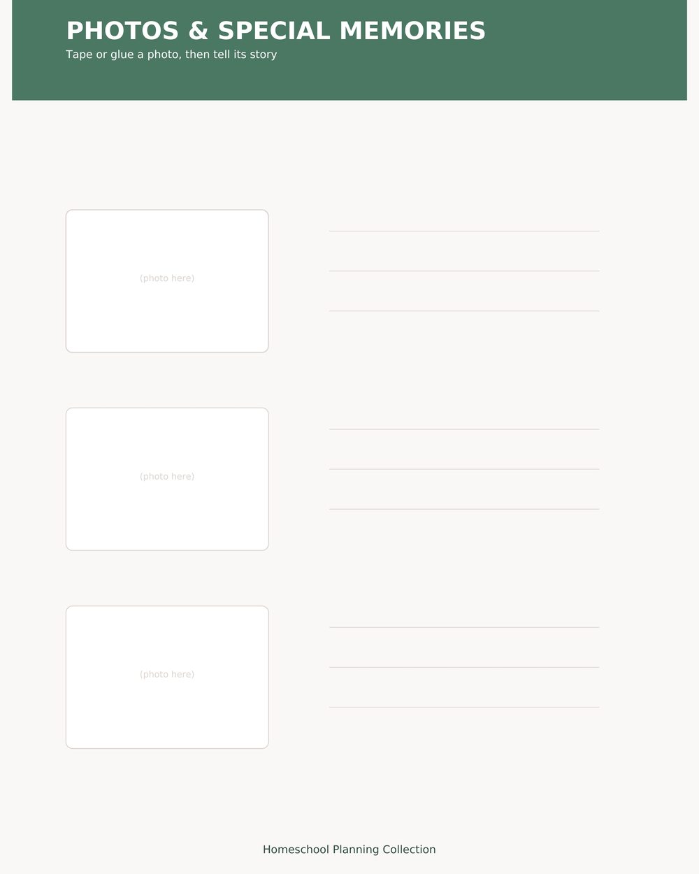 Homeschool Portfolio Organizer photo 5