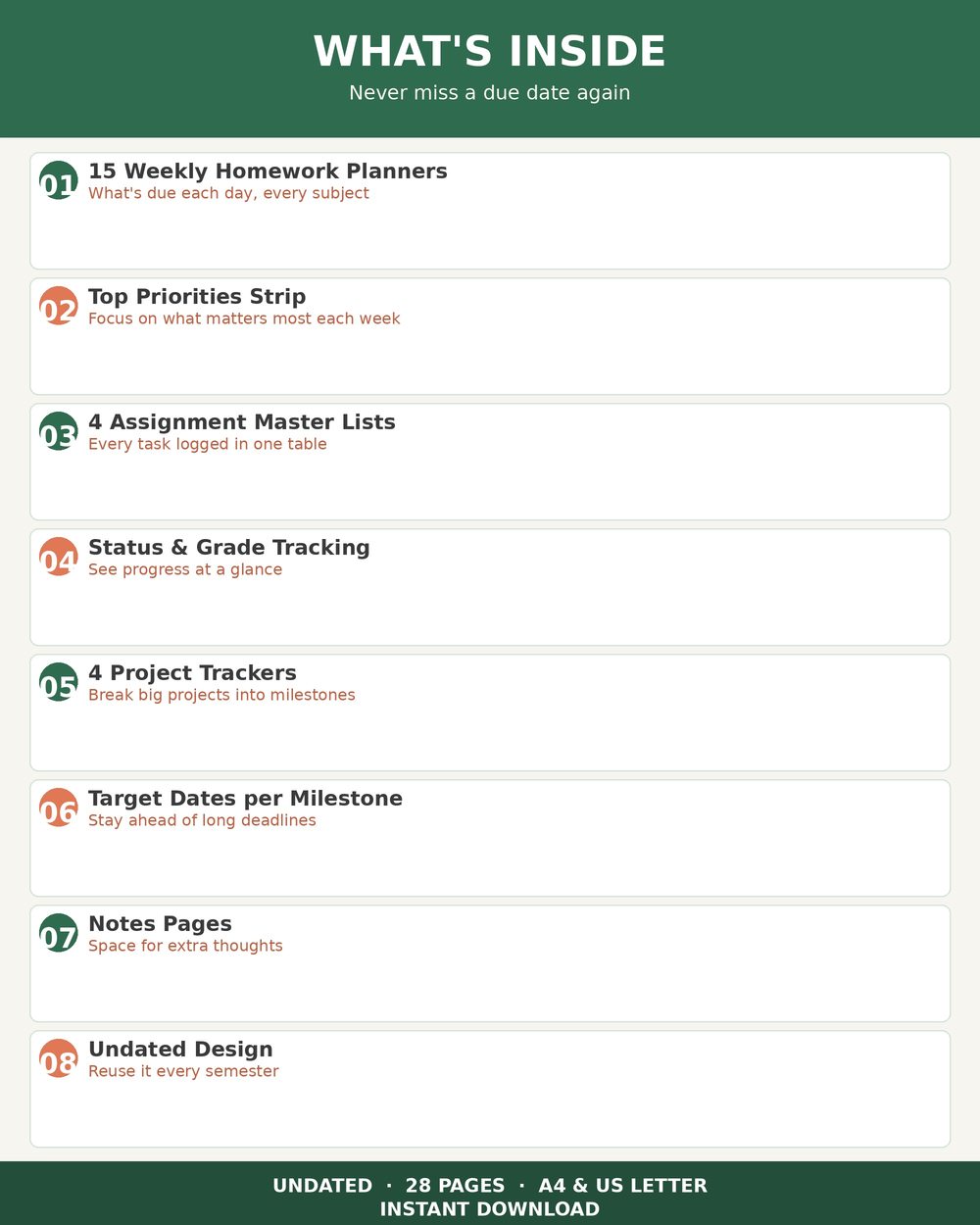 Homework Tracker photo 2
