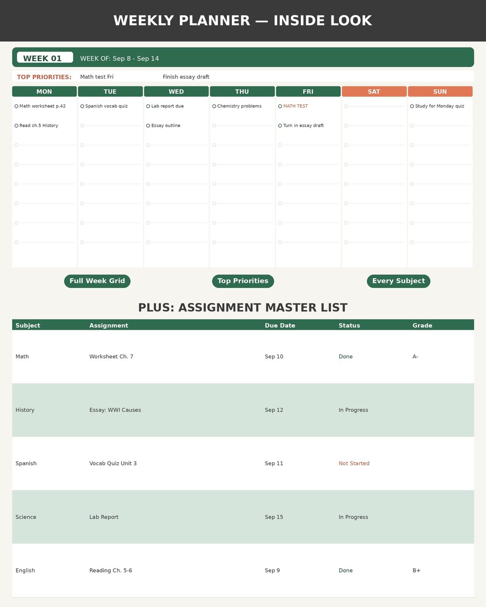 Homework Tracker photo 4