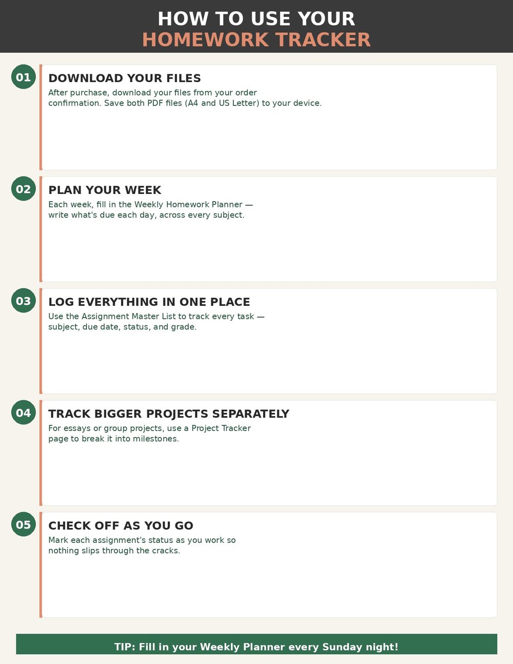 Homework Tracker photo 7