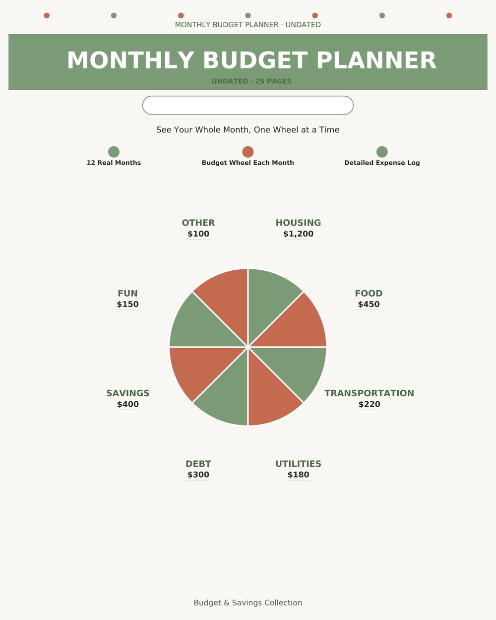 Monthly Budget Planner