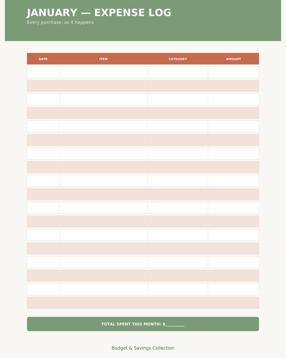 Monthly Budget Planner photo 4