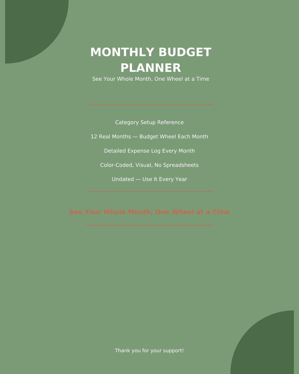 Monthly Budget Planner photo 6