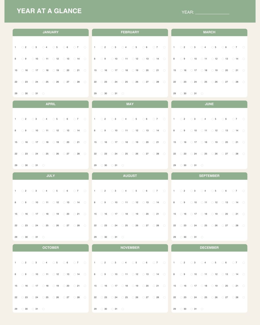 Monthly Calendar photo 3
