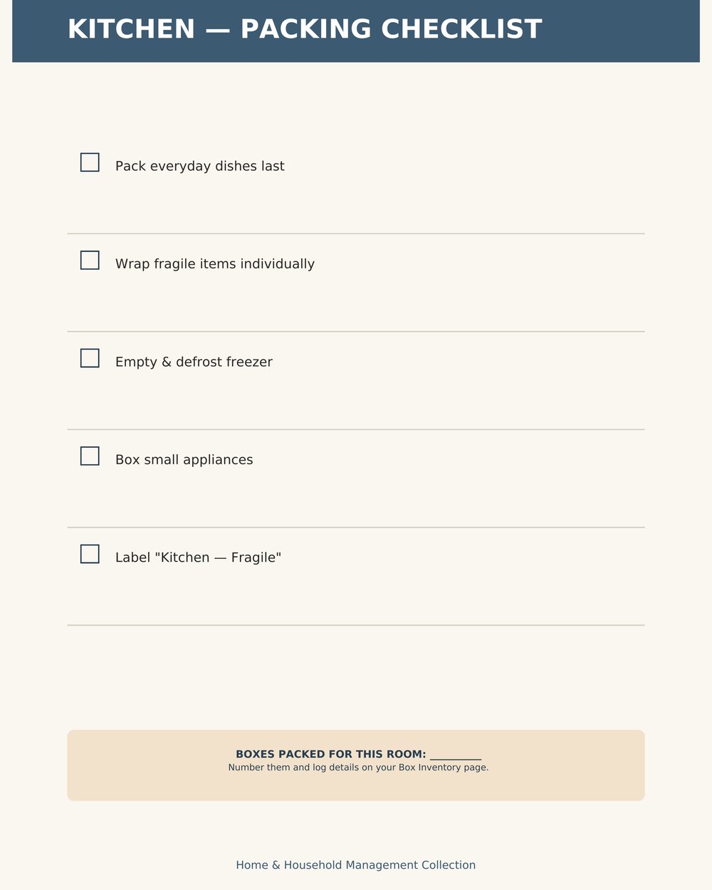 Moving & Decluttering Planner photo 3