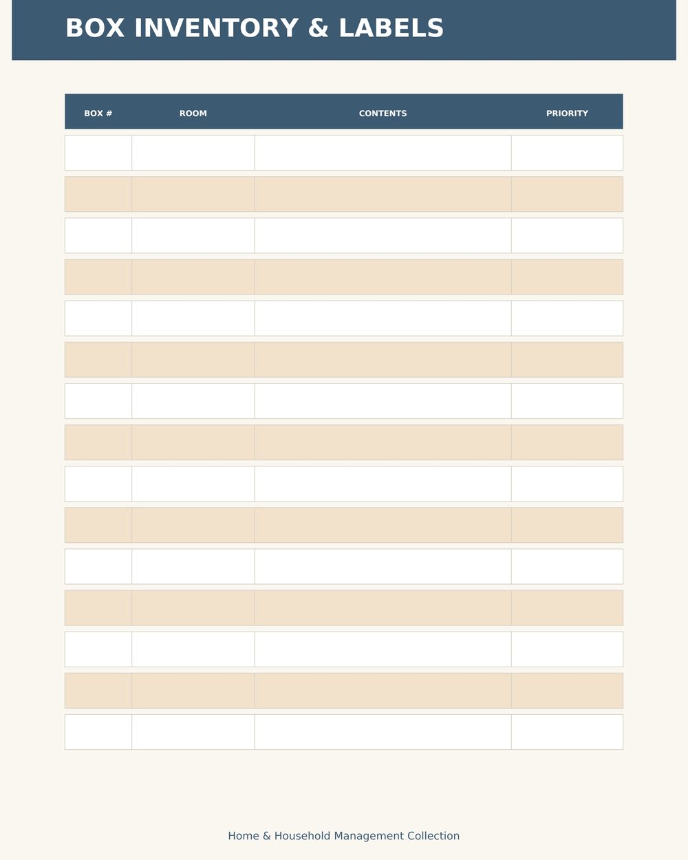 Moving & Decluttering Planner photo 4