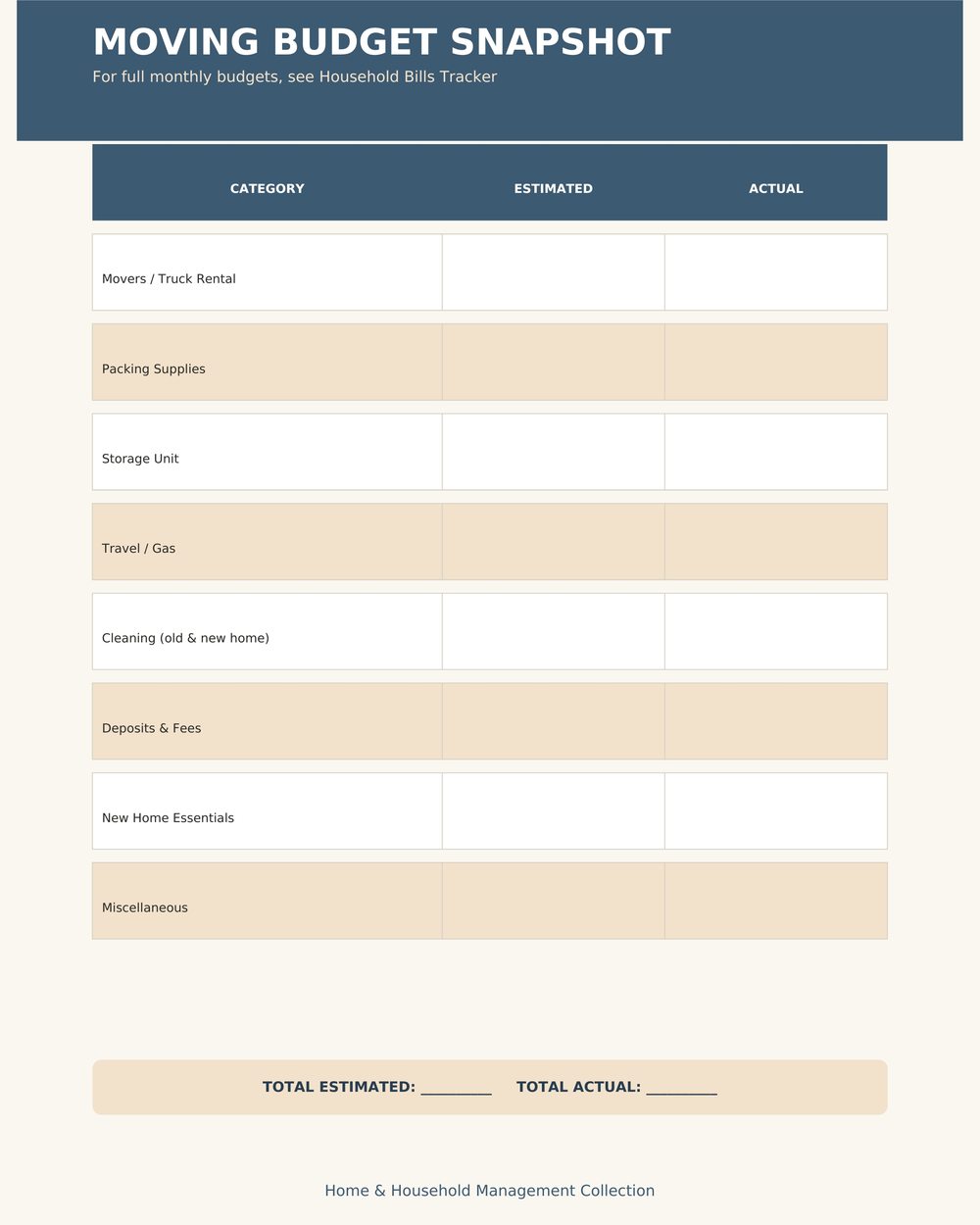 Moving & Decluttering Planner photo 5