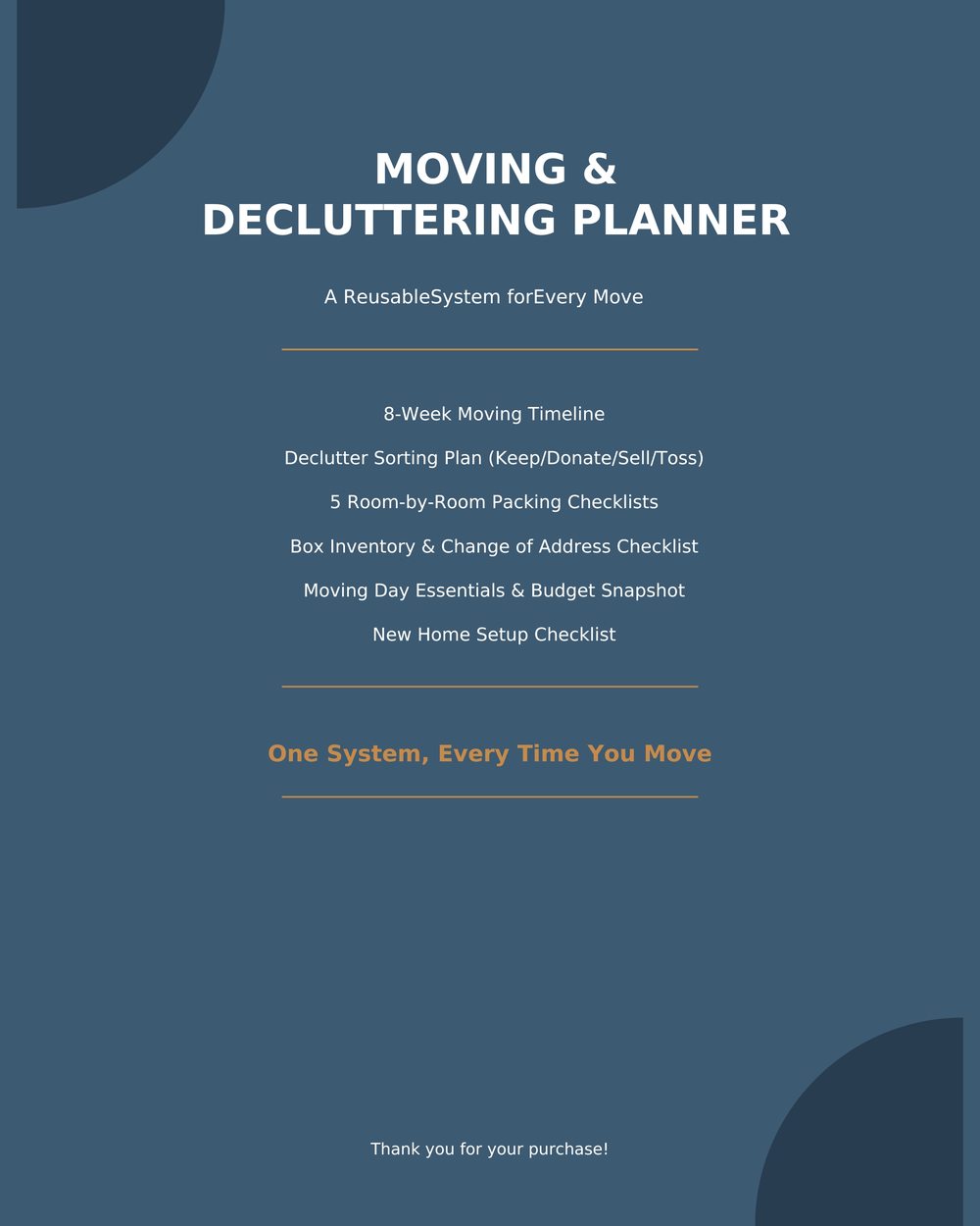 Moving & Decluttering Planner photo 7