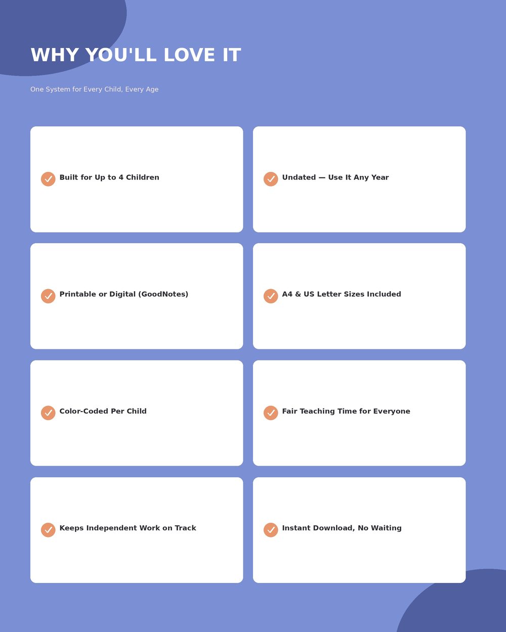 Multi-Child Homeschool Planner photo 11