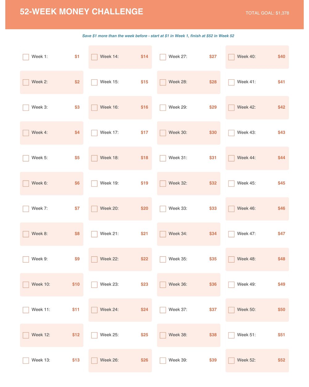 Savings Goal & Challenge Tracker photo 3
