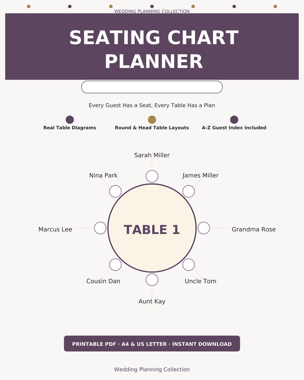 Seating Chart Planner