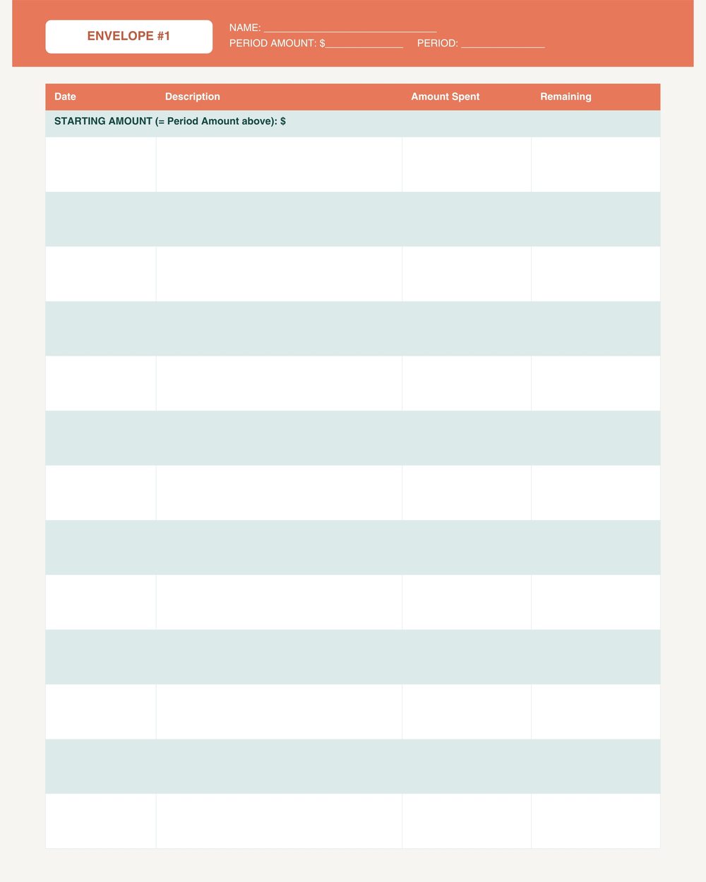 Sinking Funds & Cash Envelope Tracker photo 4