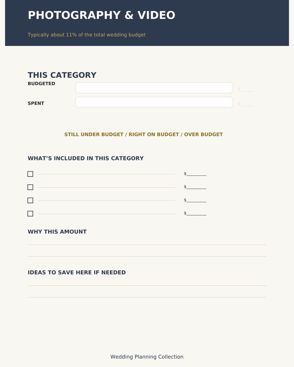 Wedding Budget Tracker photo 4