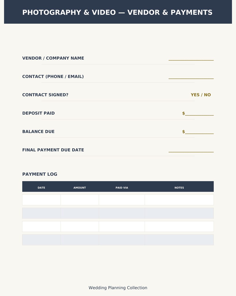 Wedding Budget Tracker photo 5