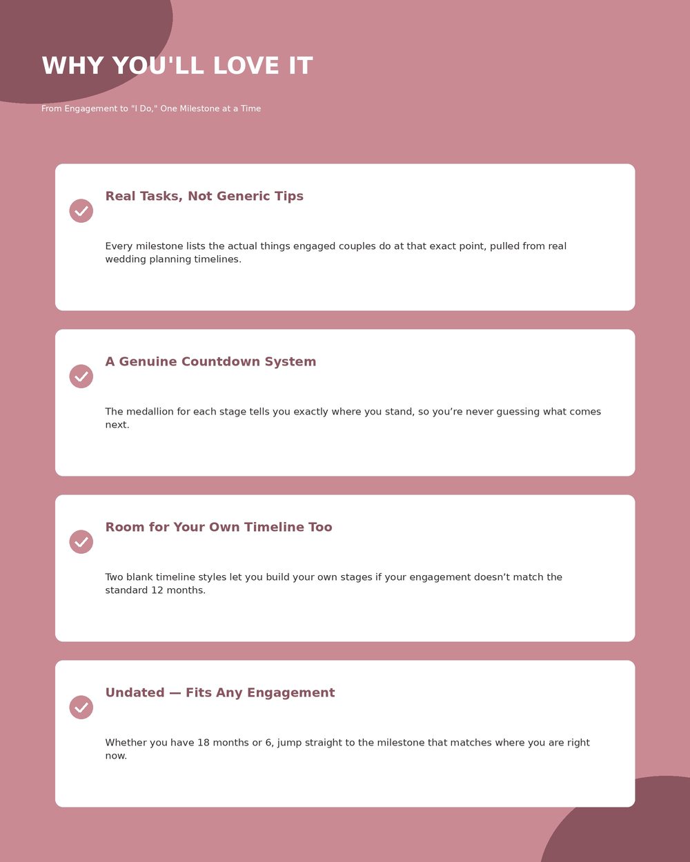 Wedding Countdown & Timeline Planner photo 10