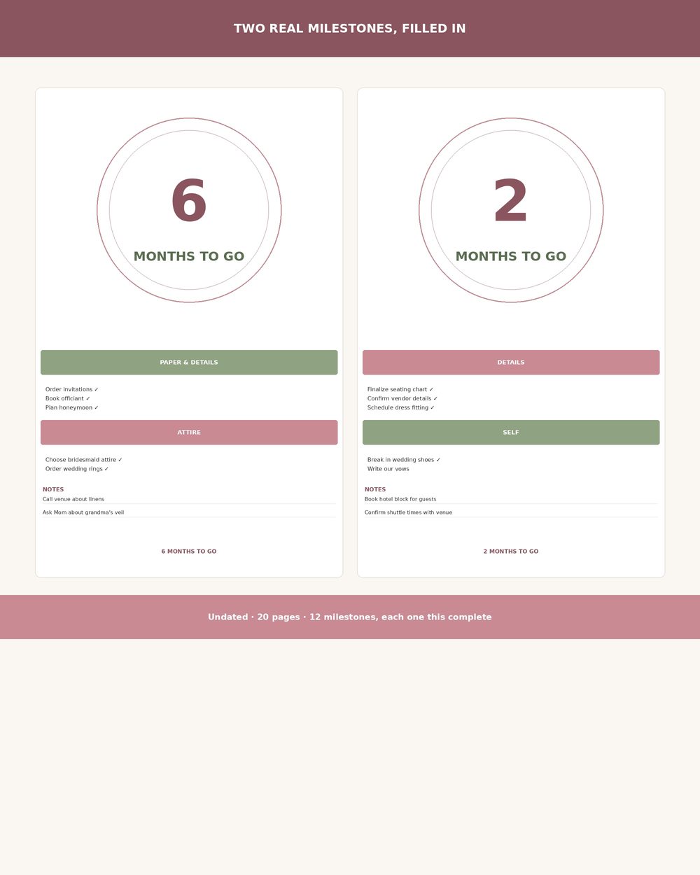 Wedding Countdown & Timeline Planner photo 8