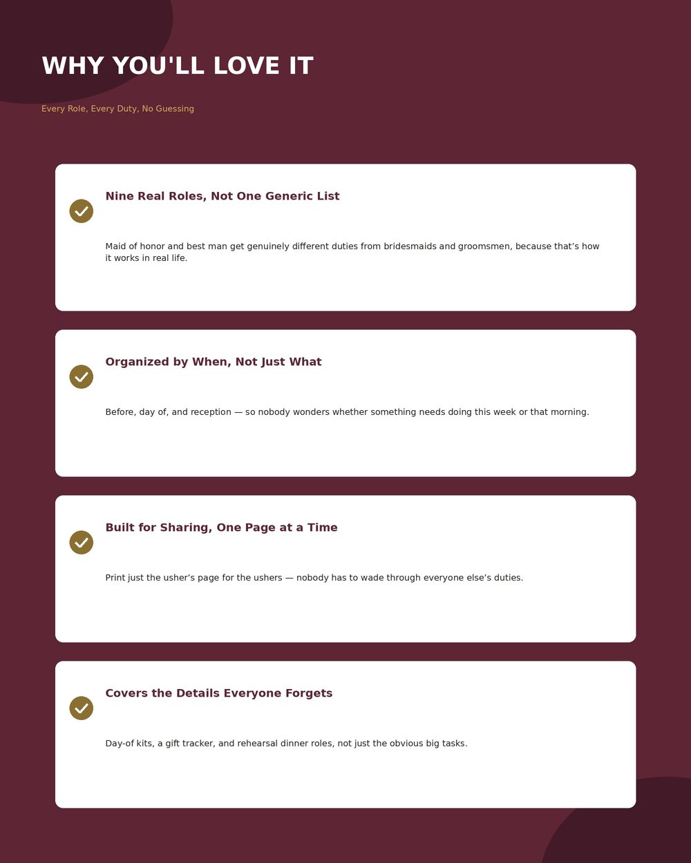 Wedding Party Task Tracker photo 9