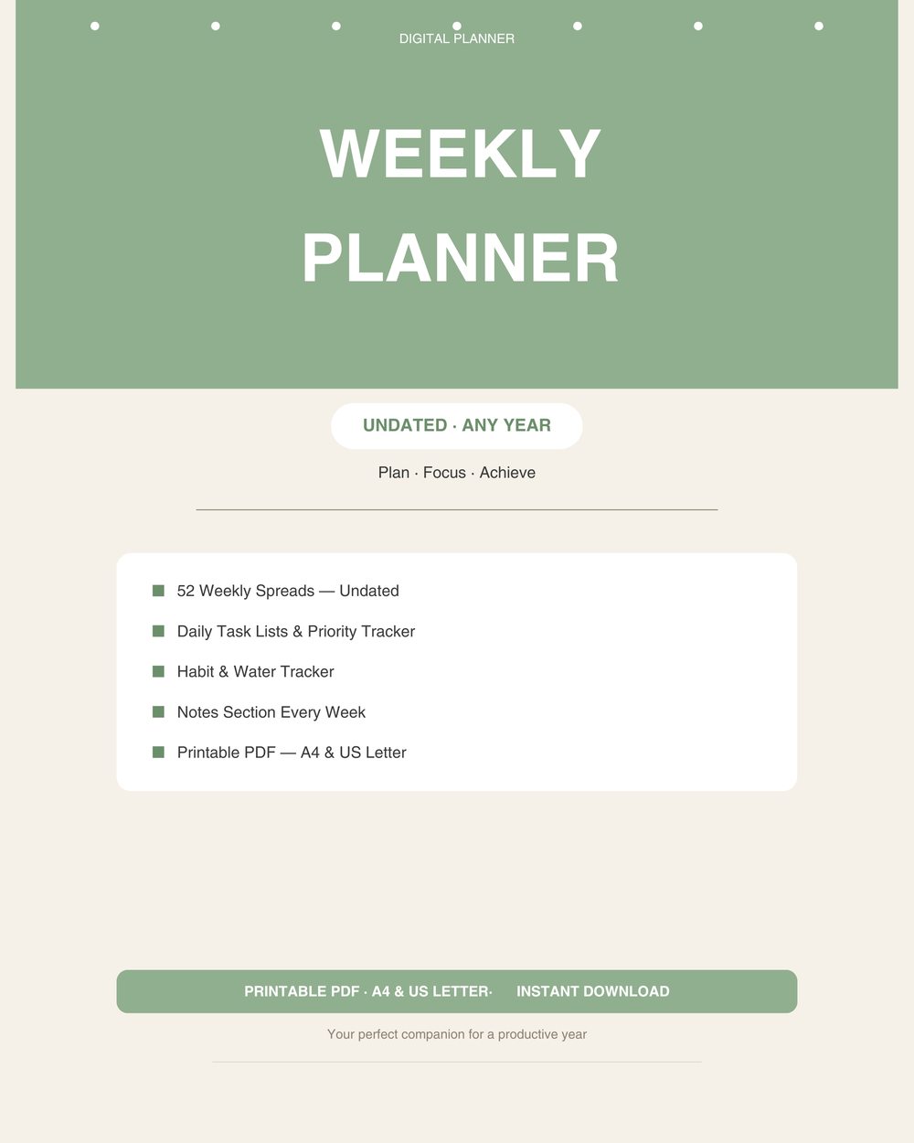 Weekly Planner