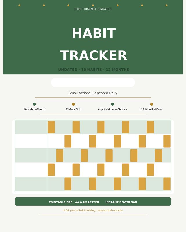 Habit & Wellness Tracker