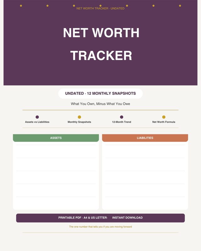 Net Worth Tracker