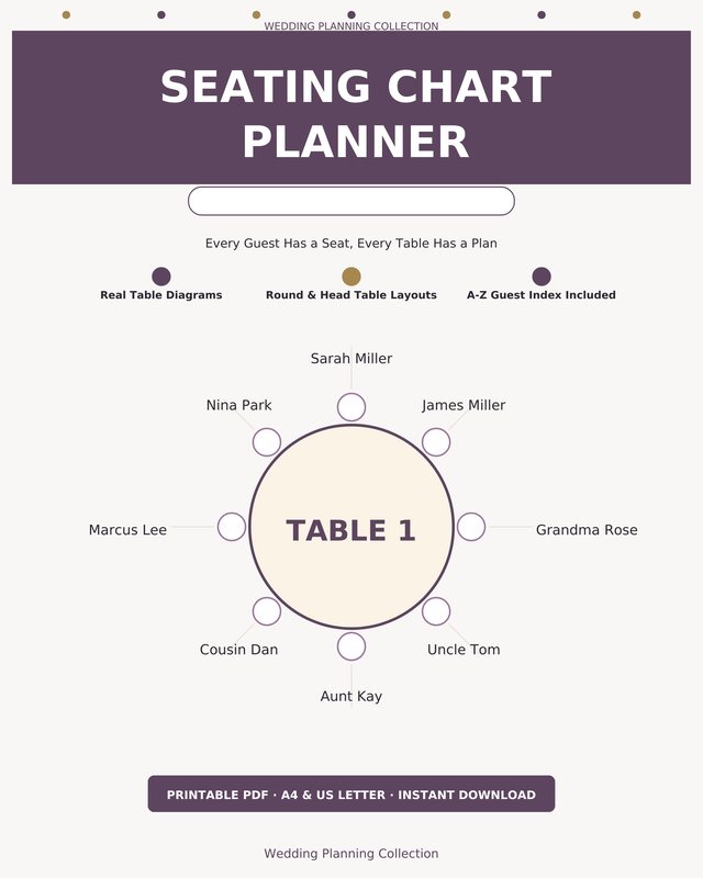Seating Chart Planner